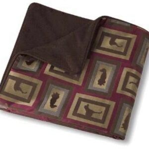 William Wegman designed Crypton throw over NWT WEIMARANER DESIGN RARE ITEM